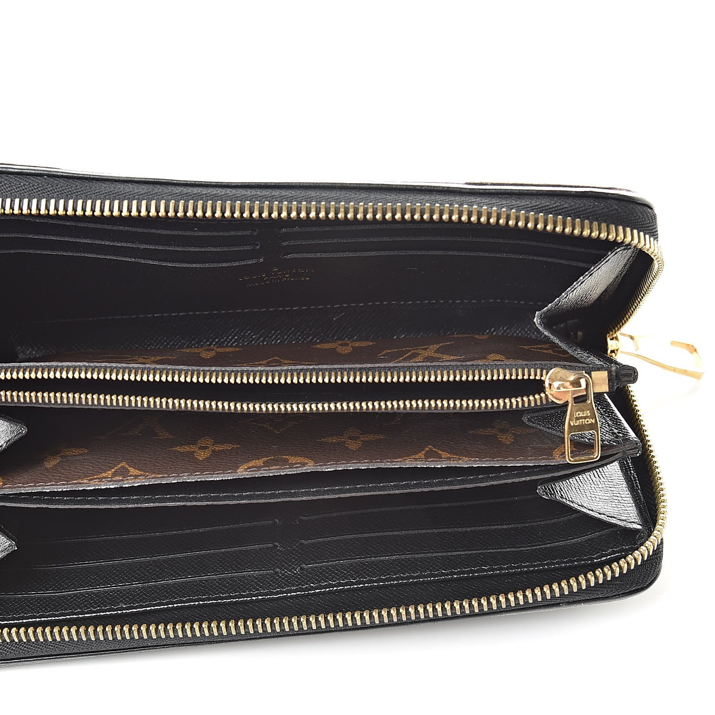 Monogram Zippy Retiro Wallet Black