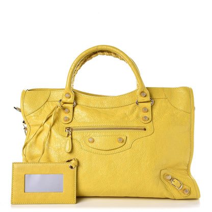 Balenciaga Agneau Giant 12 Gold Hardware City Curry 1 of 9