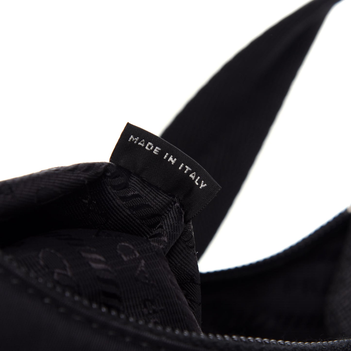 Tessuto Nylon Mini Re-Edition 2000 Bag Black