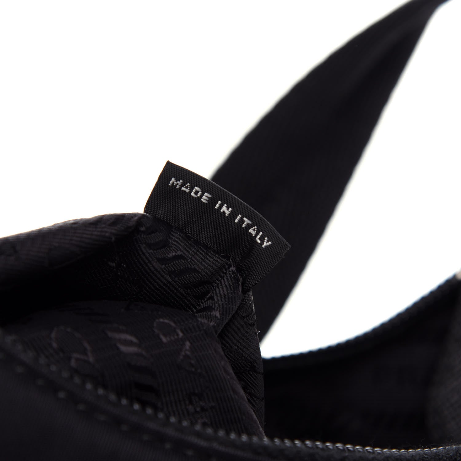Prada Tessuto Nylon Mini Re-Edition 2000 Bag Black 7 of 10