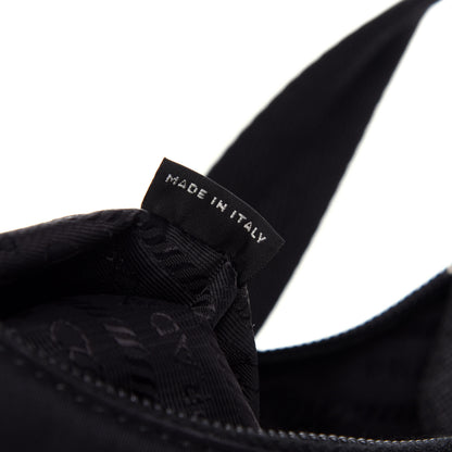 Prada Tessuto Nylon Mini Re-Edition 2000 Bag Black 7 of 10