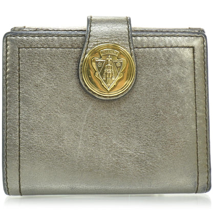Gucci Leather Compact Hysteria Wallet Metallic 1 of 10