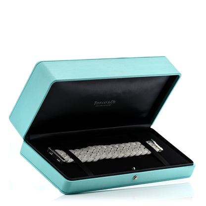 Tiffany Sterling Silver Somerset Braided Bracelet 4 of 4