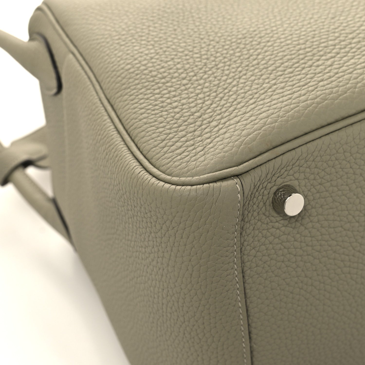 Hermes Taurillon Clemence Lindy 30 Sauge 8 of 12