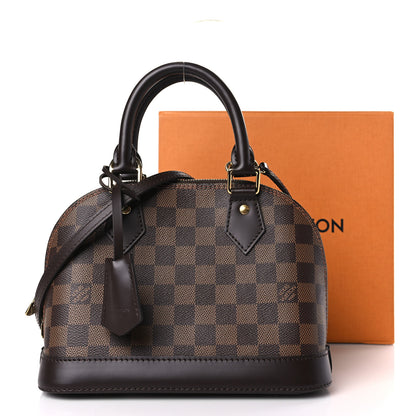 Louis Vuitton Damier Ebene Alma BB 9 of 9