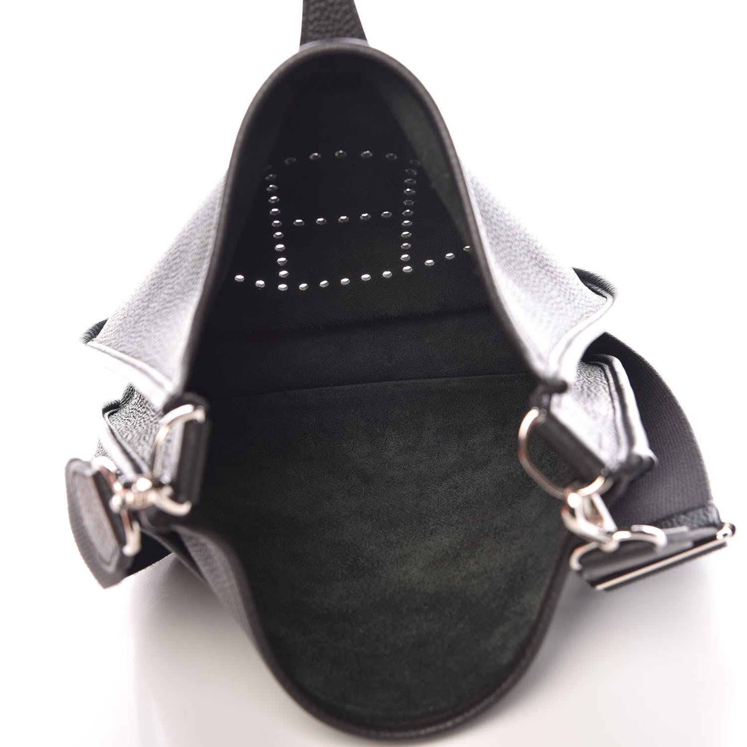 Hermes Taurillon Clemence Evelyne III PM Plomb 5 of 10