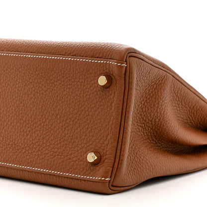 Hermes Togo Kelly Retourne 32 Gold 10 of 21