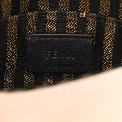 Fendi Canvas Vitello King FF Embroidered Nano Maxi Buckle Baguette Charm Nuvola 6 of 8