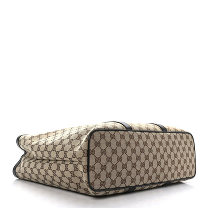 Gucci GG Monogram Large Joy Tote Bag Dark Brown 4 of 9