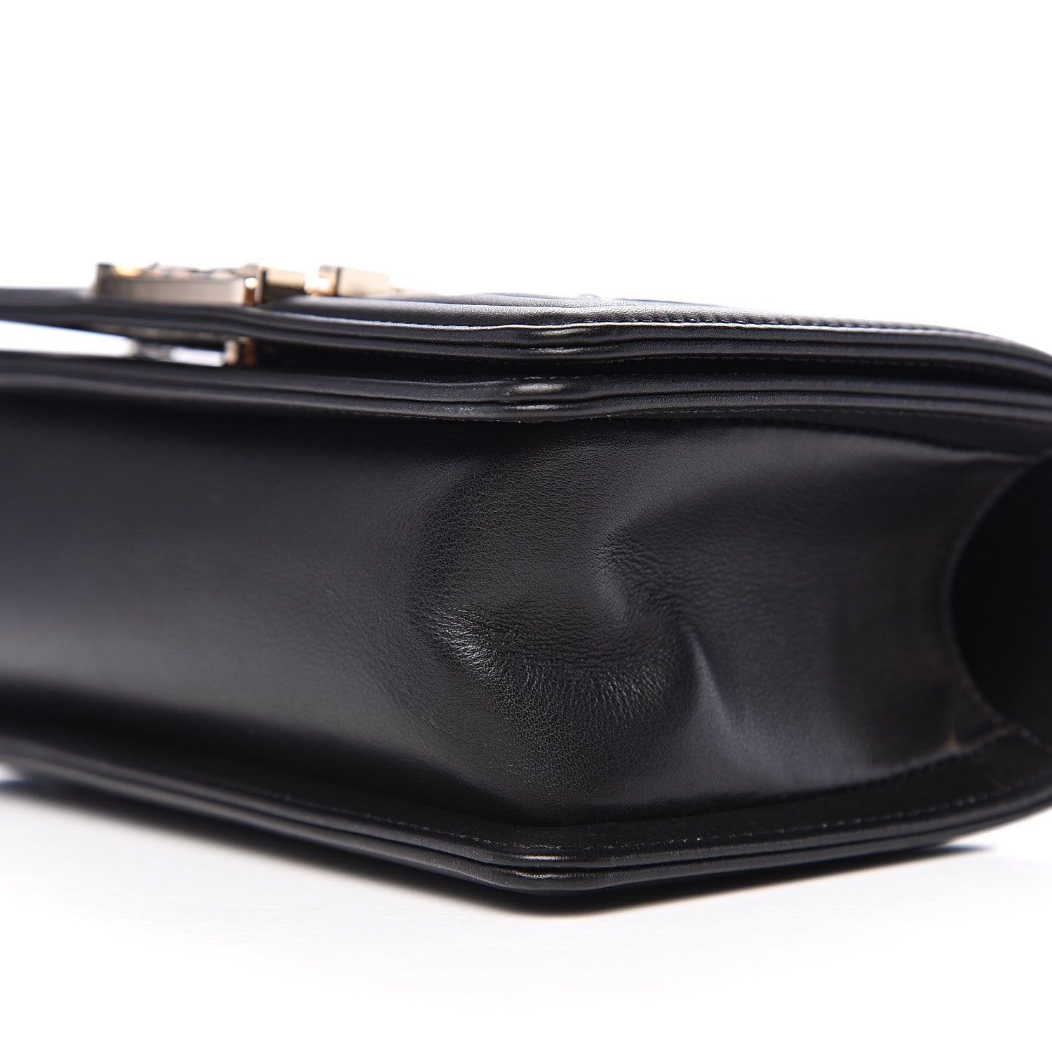 Chanel Calfskin Pearl Small Boy Flap Black 8 of 9