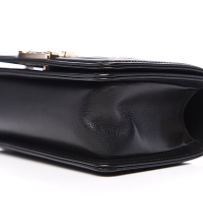 Chanel Calfskin Pearl Small Boy Flap Black 8 of 9