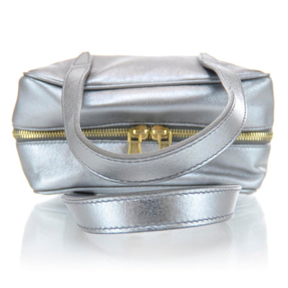 Saint Laurent Leather Y-Mail Mini Bag Metallic 4 of 10