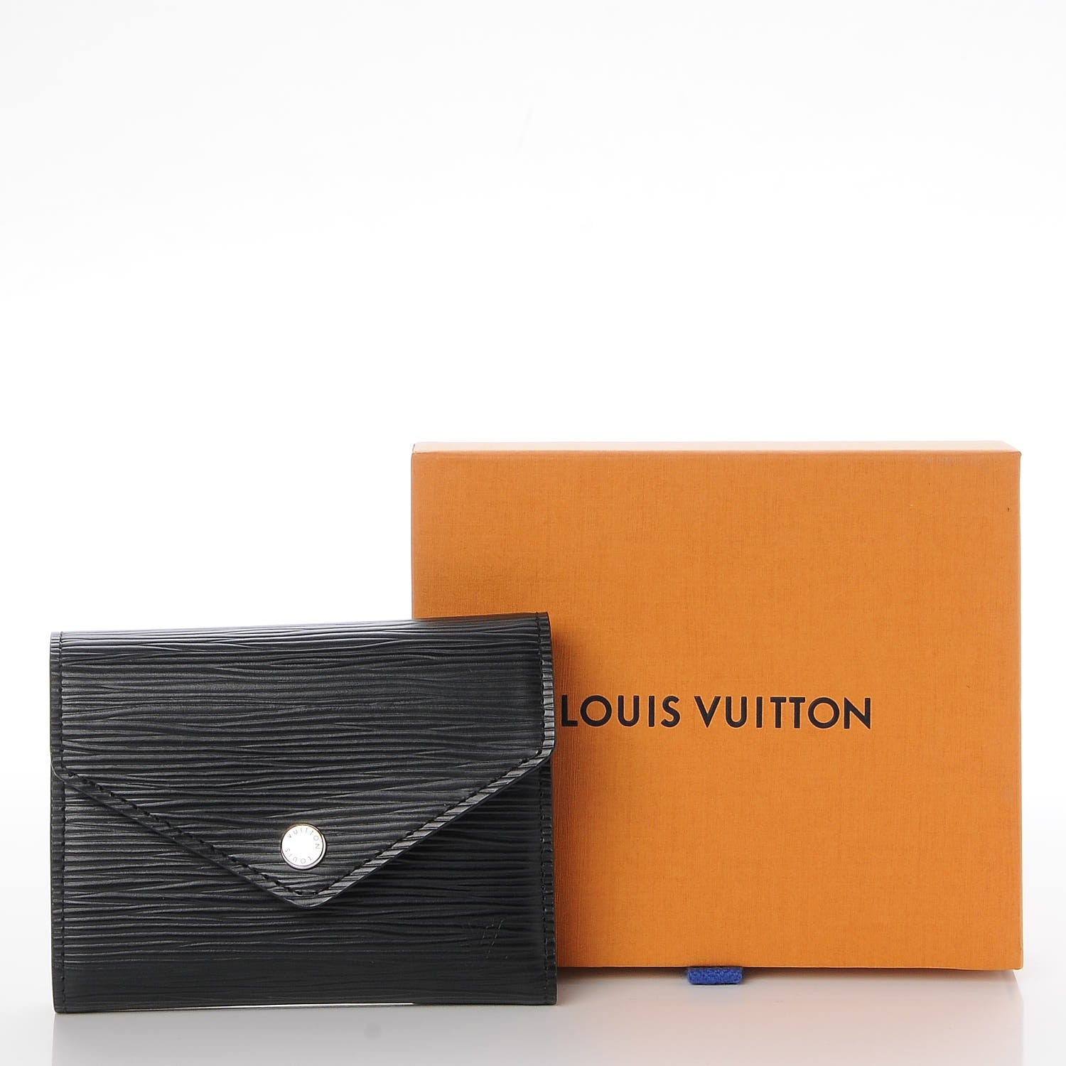Louis Vuitton Epi Victorine Wallet Black 8 of 8
