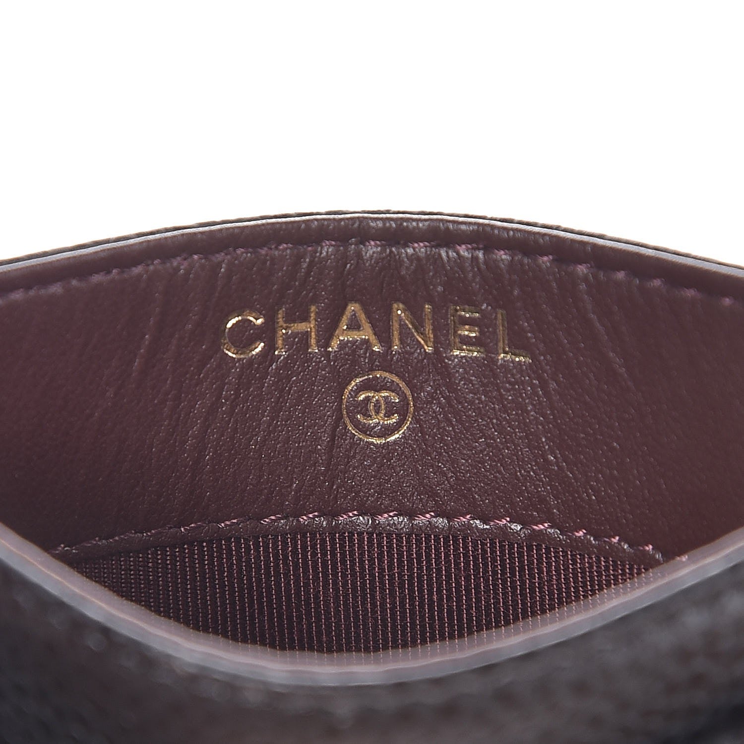 Chanel Caviar Quilted Card Holder Black 6 of 9