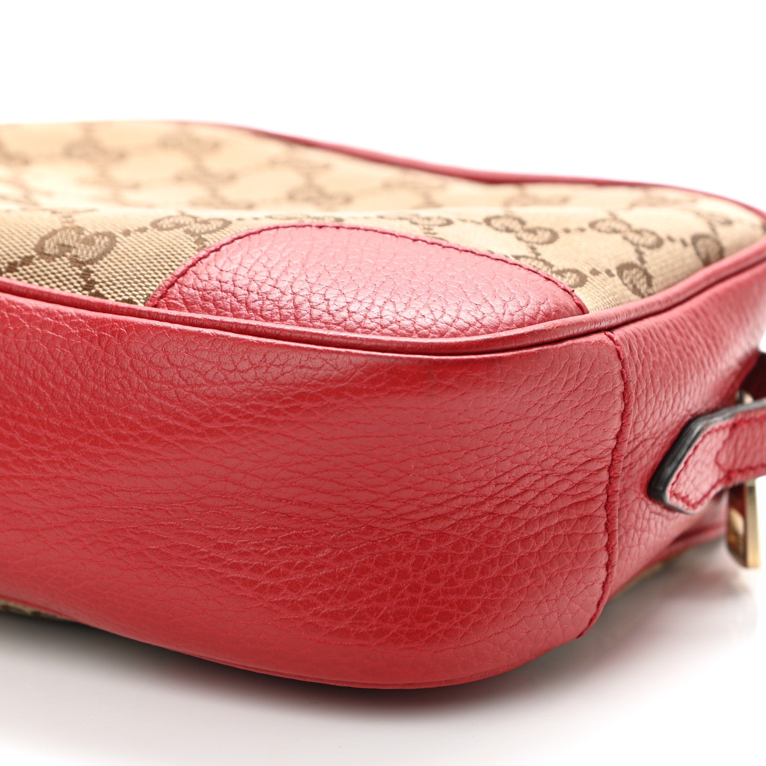Gucci Monogram Mini Bree Messenger Bag Red 12 of 15