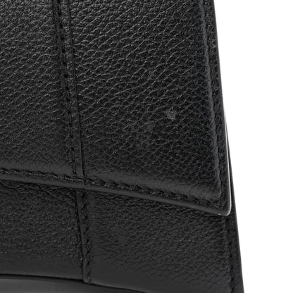 Balenciaga Grained Calfskin Hourglass Top Handle Bag XS Black 12 of 12