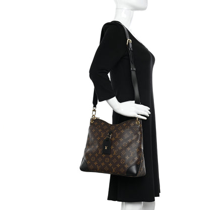 Louis Vuitton Monogram Odeon MM Black 2 of 9