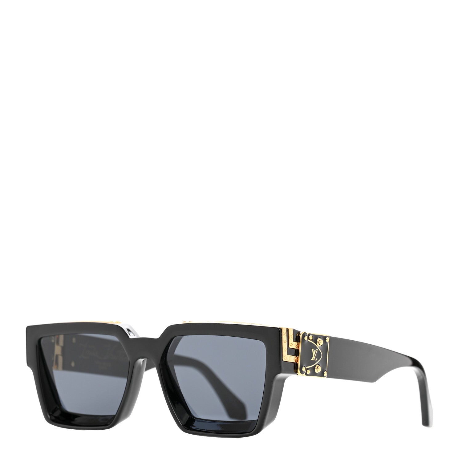 Louis Vuitton Acetate 1.1 Millionaires Sunglasses Z1165W Black 1 of 7