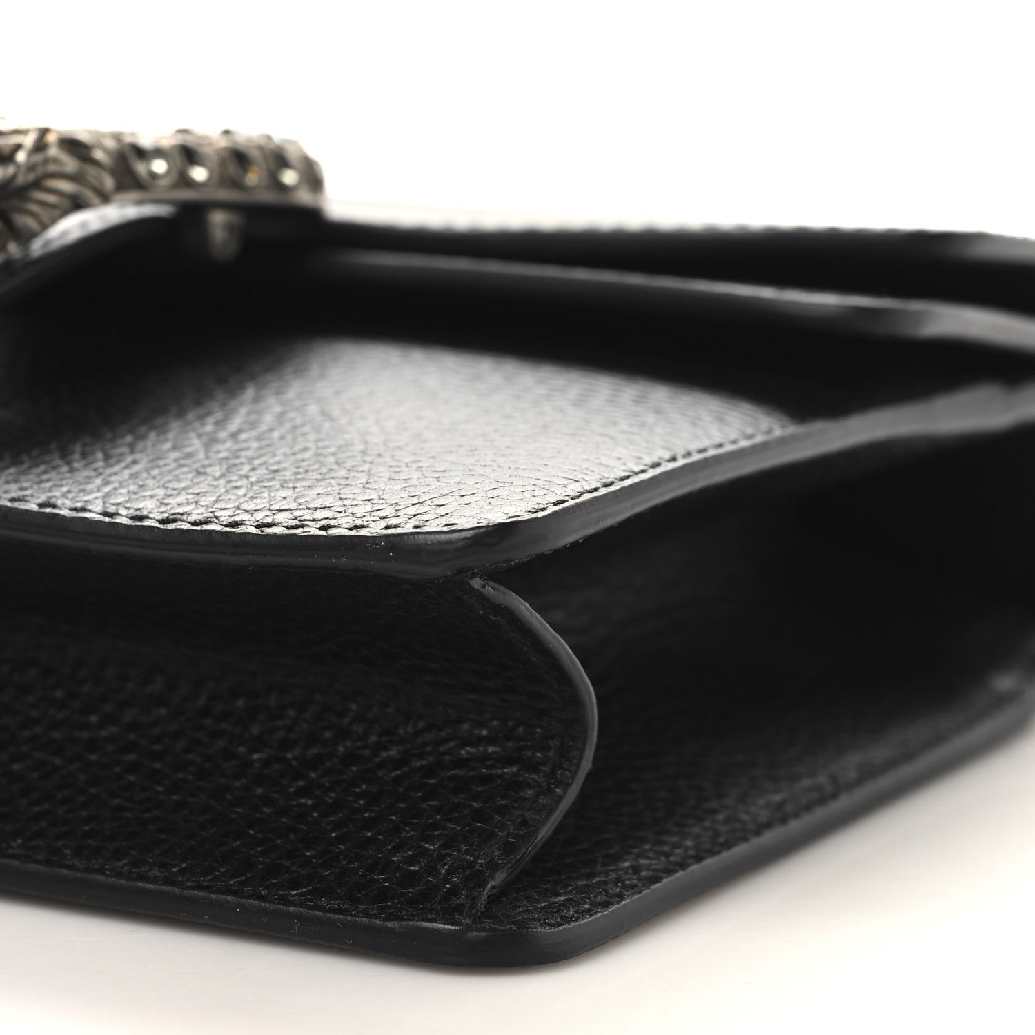 Gucci Calfskin Mini Dionysus Shoulder Bag Black 9 of 9
