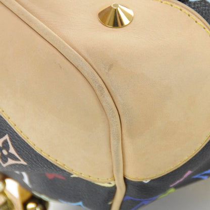 Louis Vuitton Monogram Multicolor Courtney MM Black 5 of 12