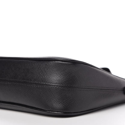 Prada Saffiano Lux Re-Edition 2005 Shoulder Bag Black 7 of 13