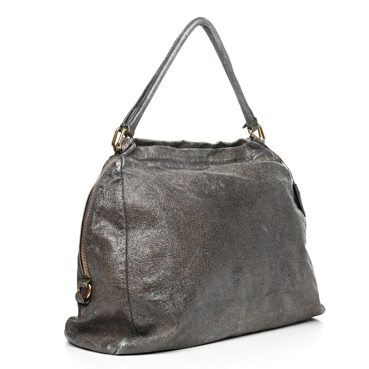Cervo Lux Shoulder Bag Dark Grey