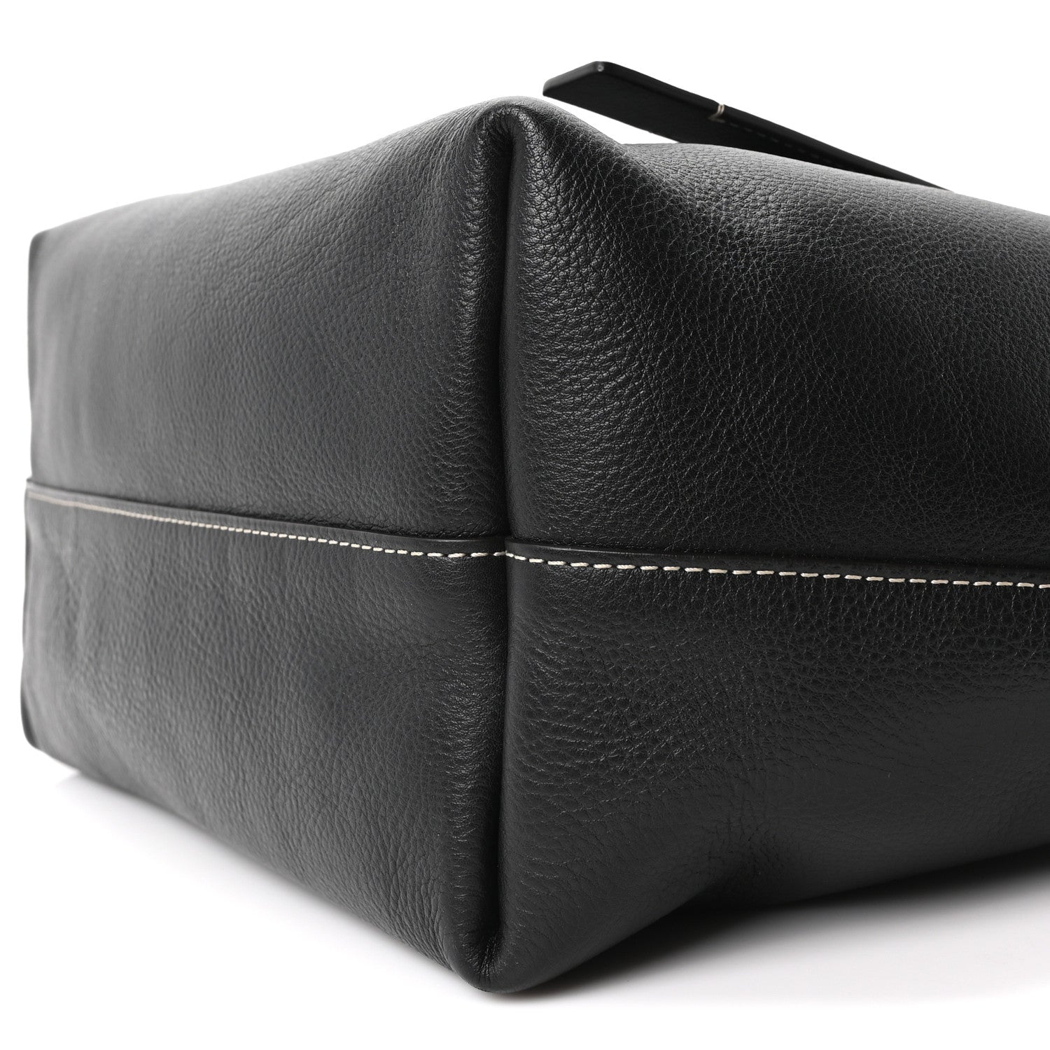 Chloe Small Grain Smooth Calfskin Medium Darryl Tote Black 10 of 10