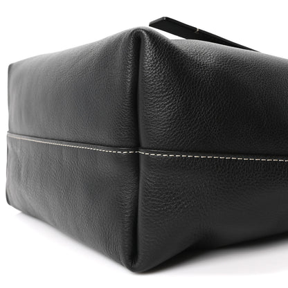 Chloe Small Grain Smooth Calfskin Medium Darryl Tote Black 10 of 10