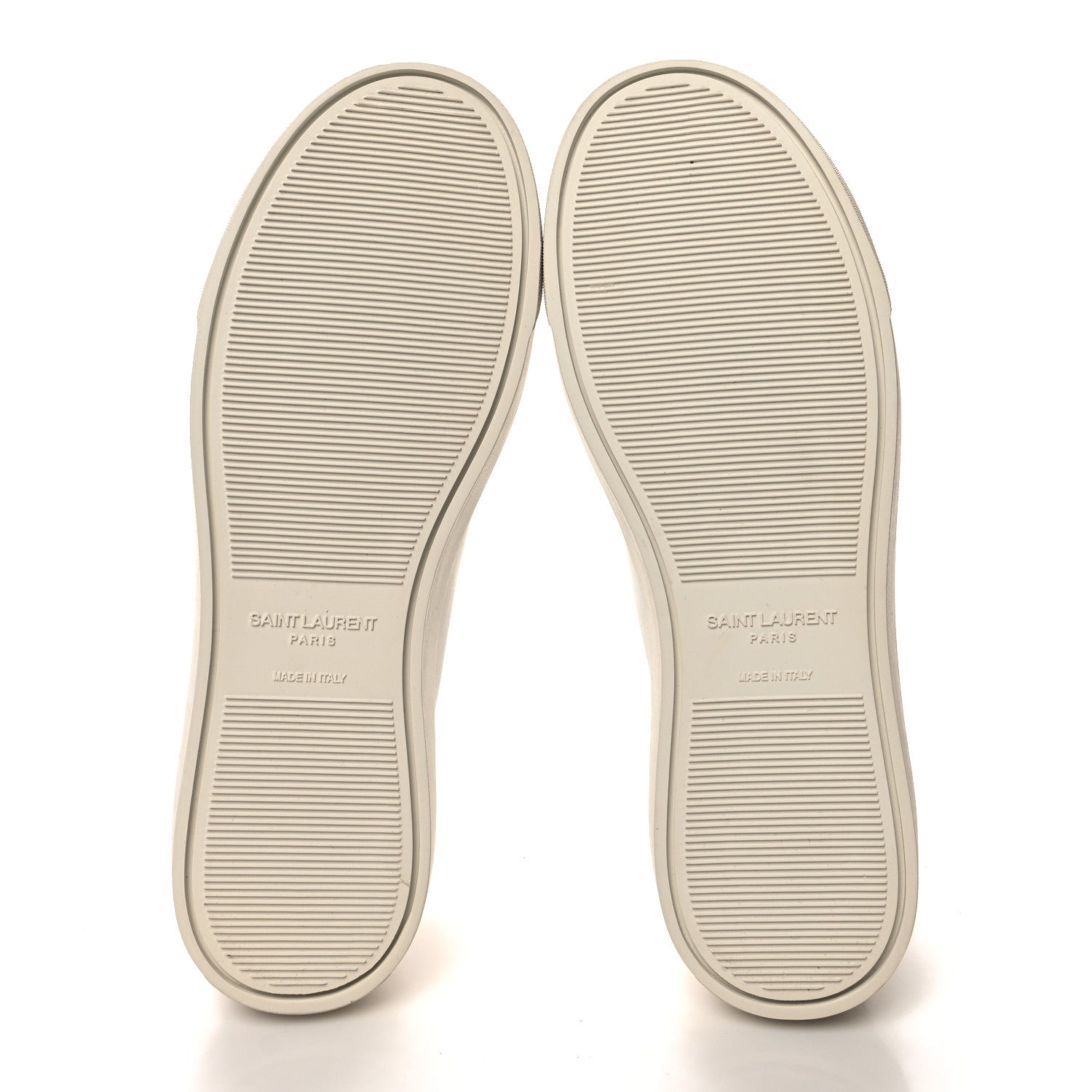 Saint Laurent Calfskin Andy Low Top Sneakers 36.5 Blanc Optique 5 of 9