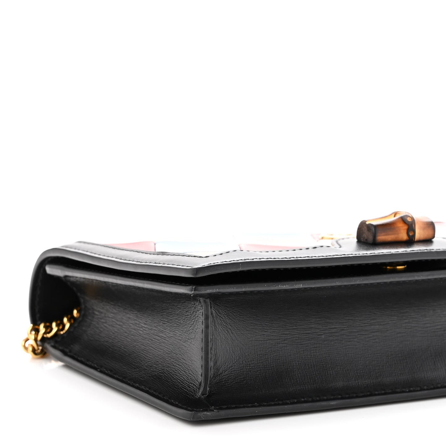 Calfskin Lovelight Mini Diana Chain Bag Multicolor