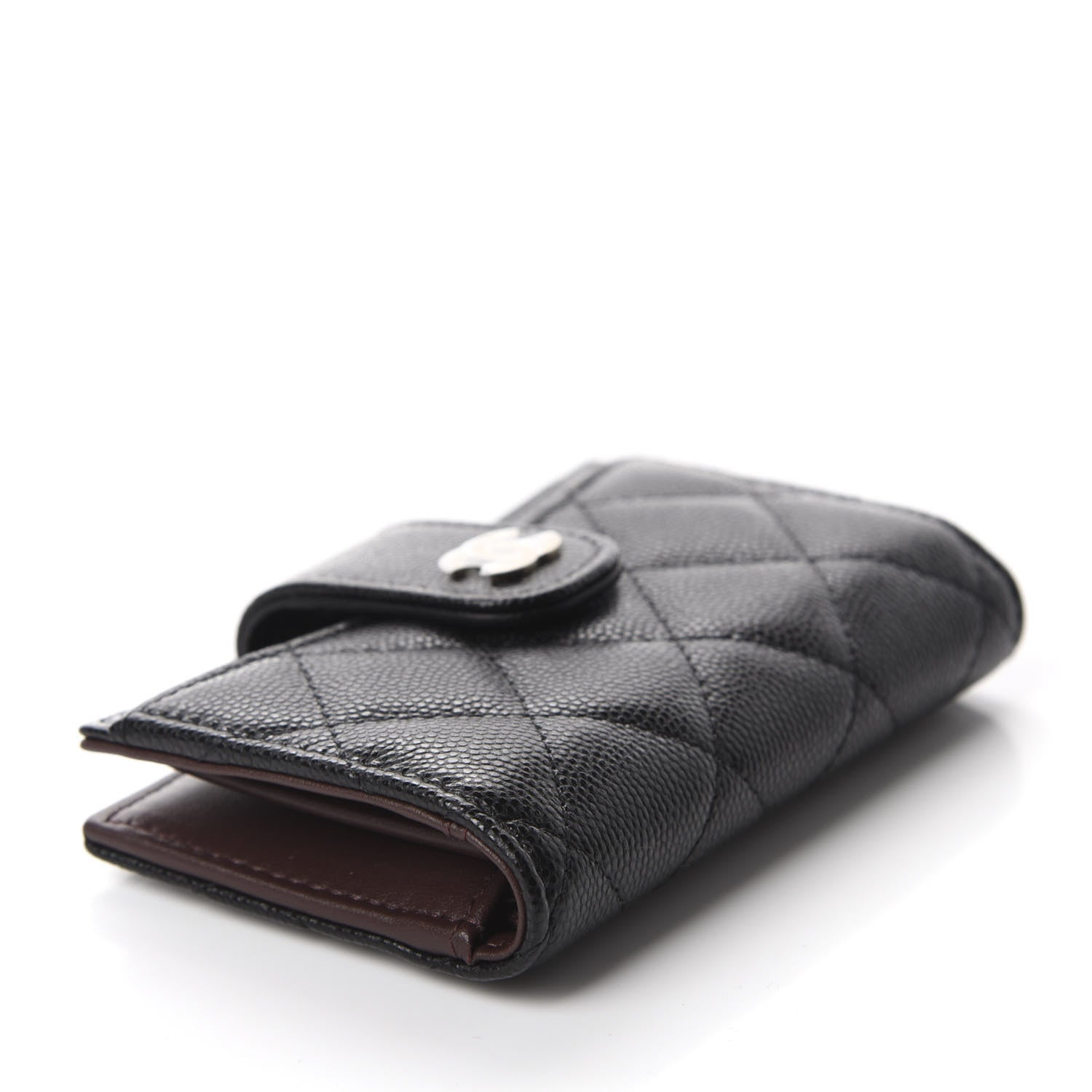 Chanel Caviar Quilted Small Classic Wallet Black 4 of 9