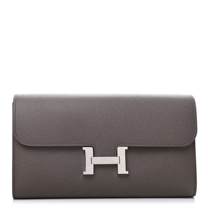 Hermes Epsom Constance Long Wallet Etain 1 of 10