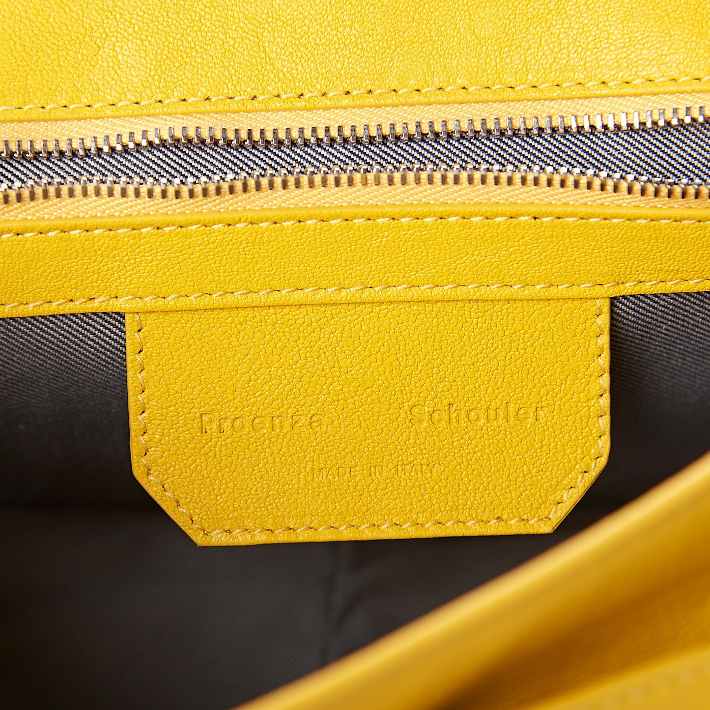 Lambskin Tiny PS1 Satchel Lemon