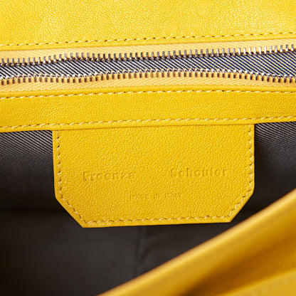 Proenza Schouler Lambskin Tiny PS1 Satchel Lemon 5 of 7
