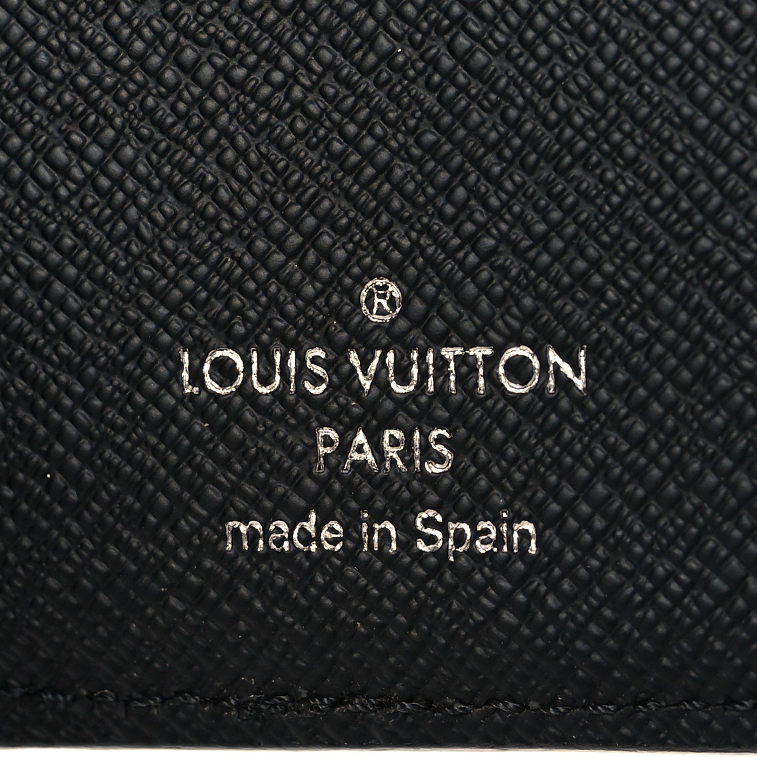 Louis Vuitton Epi Pocket Organizer Black 6 of 7