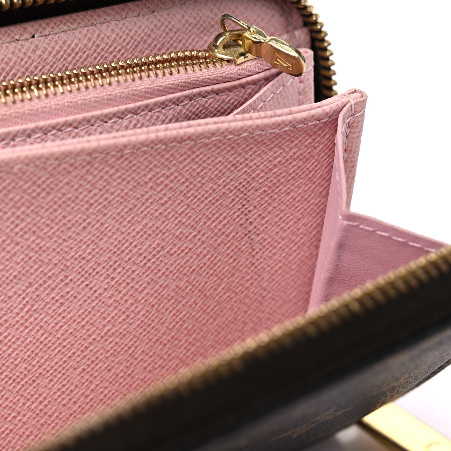 Monogram Zippy Wallet Rose Ballerine