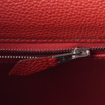 Hermes Togo Kelly Retourne 32 Rouge Casaque 16 of 32