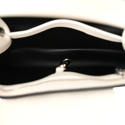 Louis Vuitton LV X YK Taurillon Psychedelic Capucines MM Black White 6 of 10