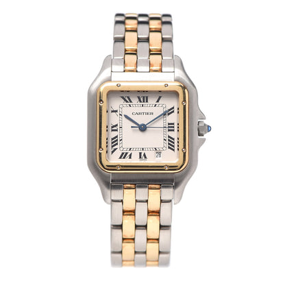 Cartier Stainless Steel 18K Yellow Gold 27mm Panthere Quartz Watch 1 of 5