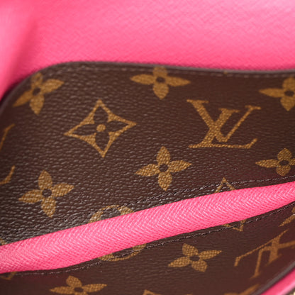 Louis Vuitton Monogram Bloom Flower Emilie Wallet Fuchsia 5 of 13