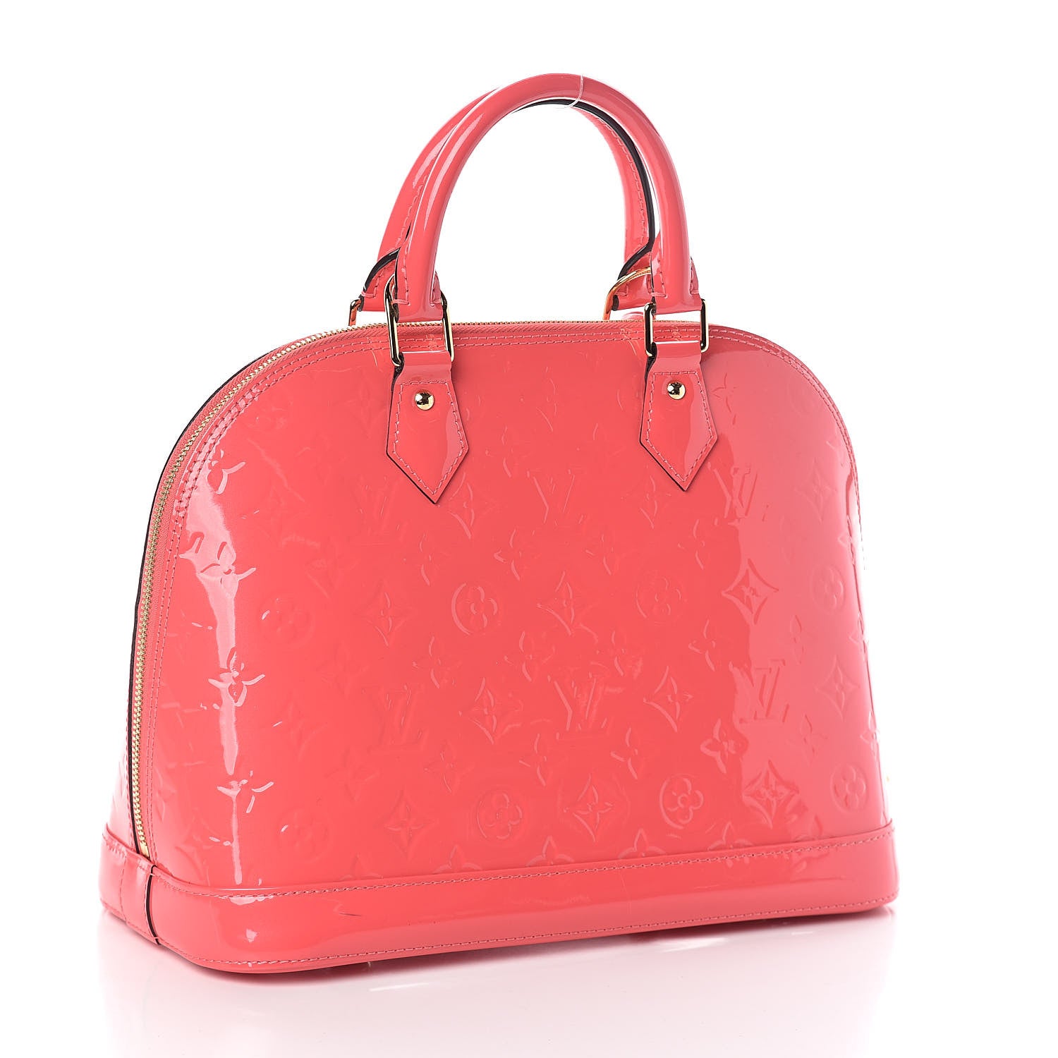 Louis Vuitton Vernis Alma PM Rose Litchi 3 of 9