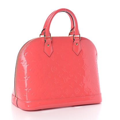 Louis Vuitton Vernis Alma PM Rose Litchi 3 of 9