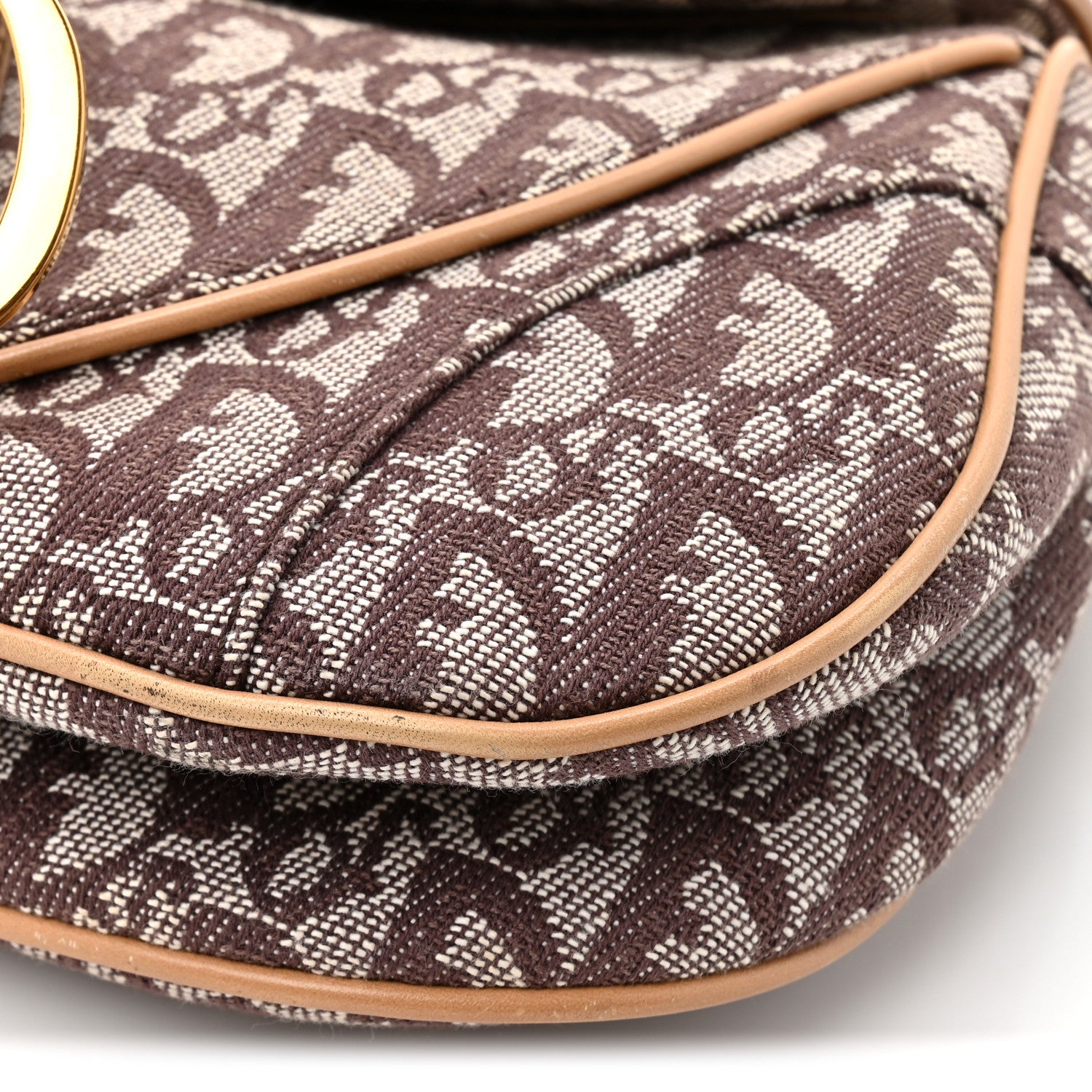 Christian Dior Monogram Double Saddle Bag Brown 15 of 17