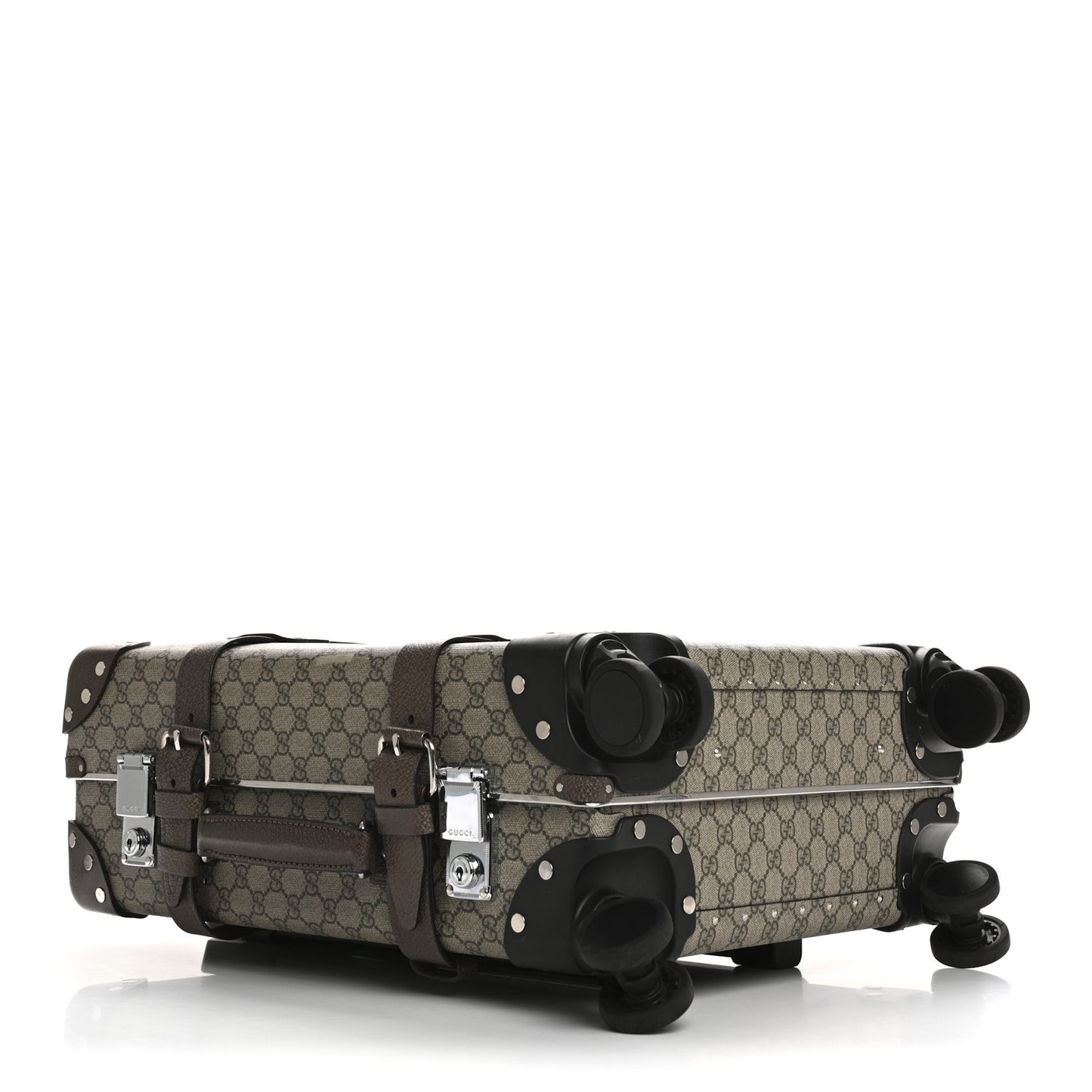 Supreme Monogram Globe-Trotter Carry-On Brown