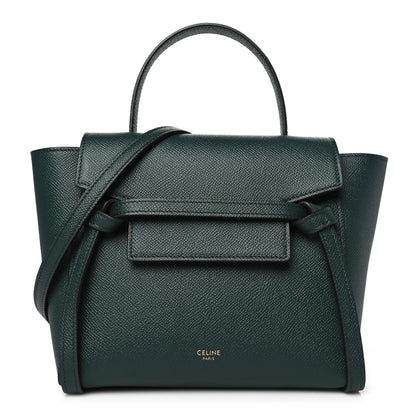 Celine Grained Calfskin Nano Belt Bag Amazone 1 of 9