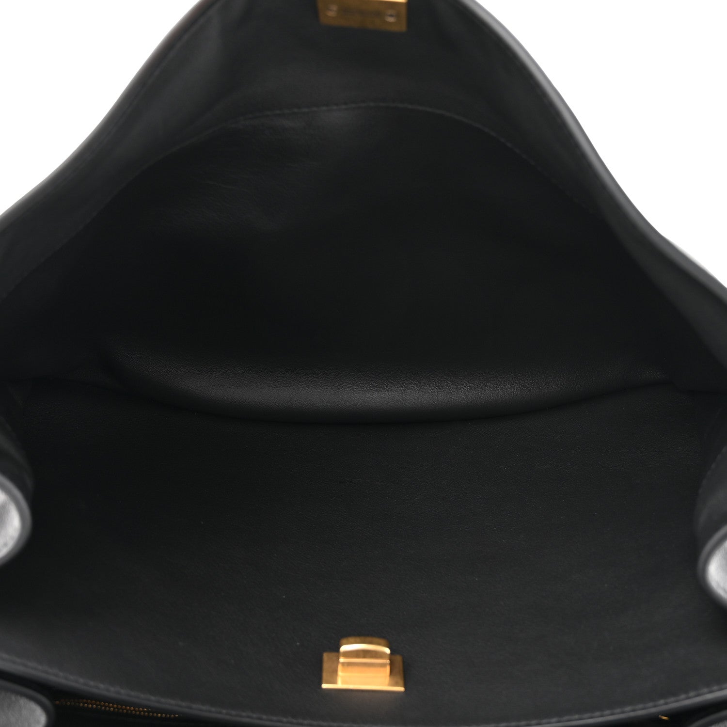 Balenciaga Natural Smooth Calfskin Medium Rodeo Top Handle Handbag Black 5 of 12