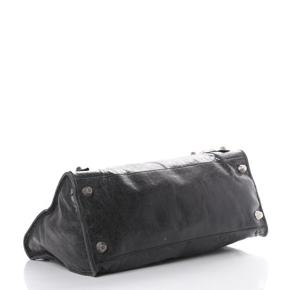 Balenciaga Agneau Giant 21 Silver Hardware Work Black 3 of 16