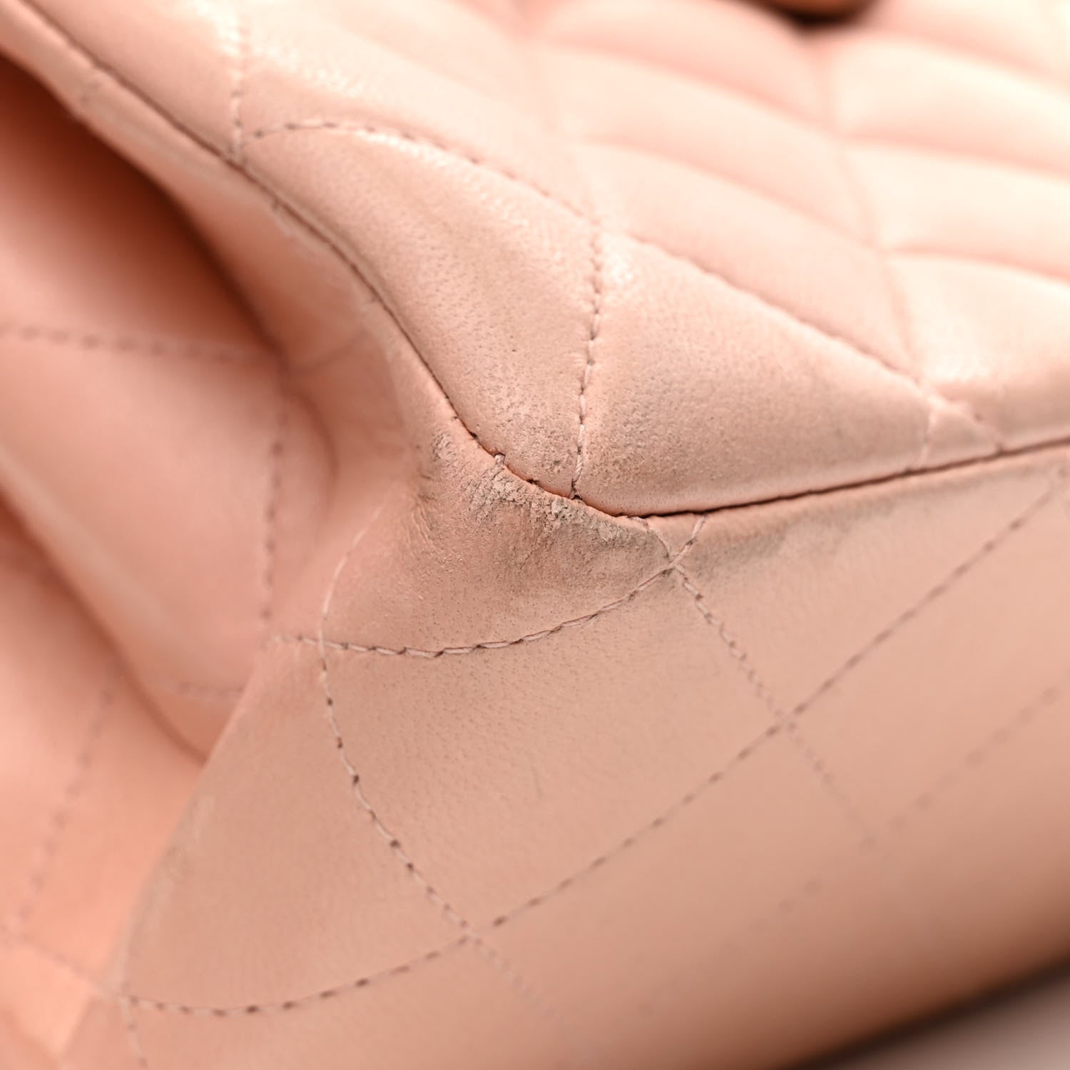 Chanel Lambskin Quilted Mini Flap Pink 13 of 15