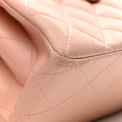 Chanel Lambskin Quilted Mini Flap Pink 13 of 15