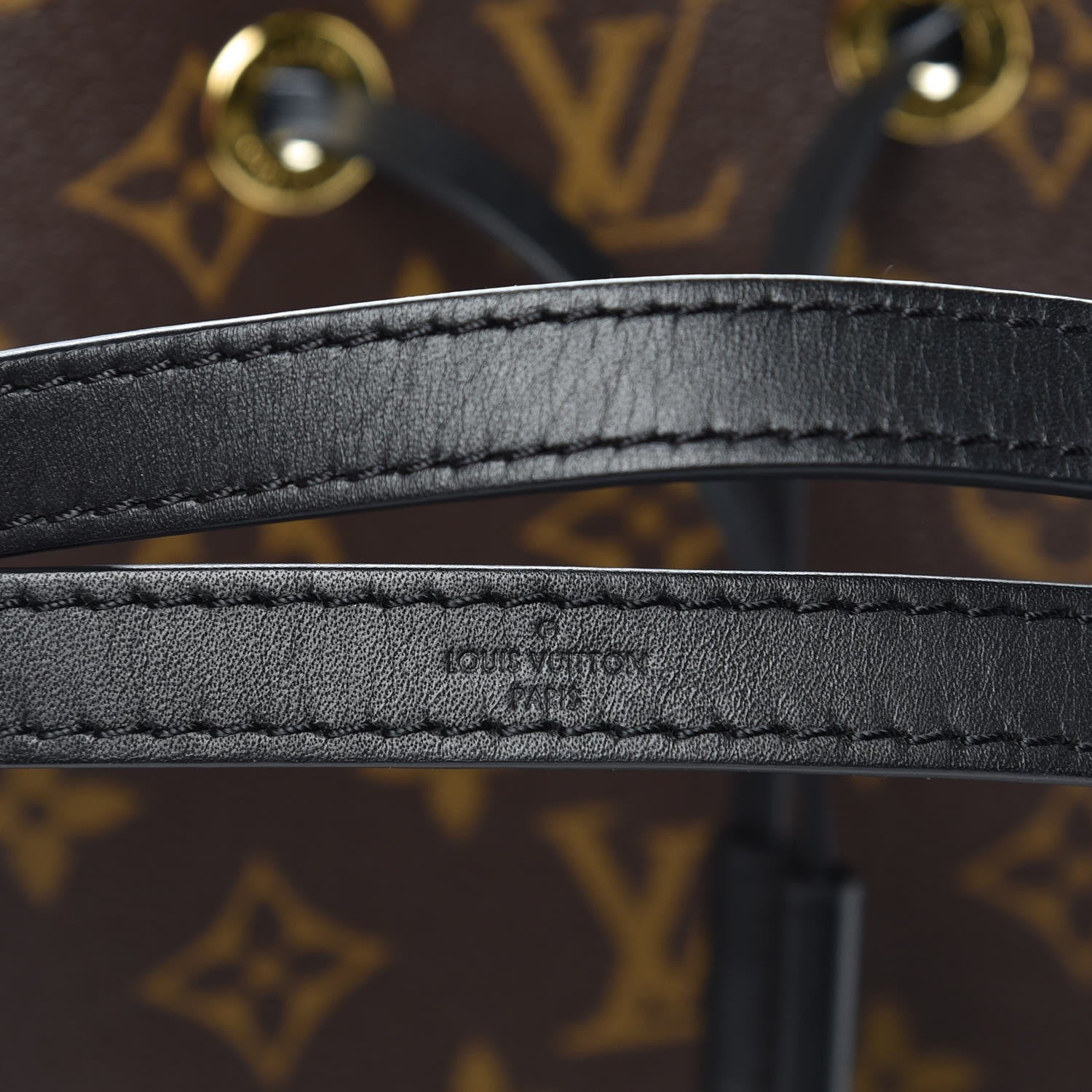 Louis Vuitton Monogram Neonoe MM Black 8 of 9
